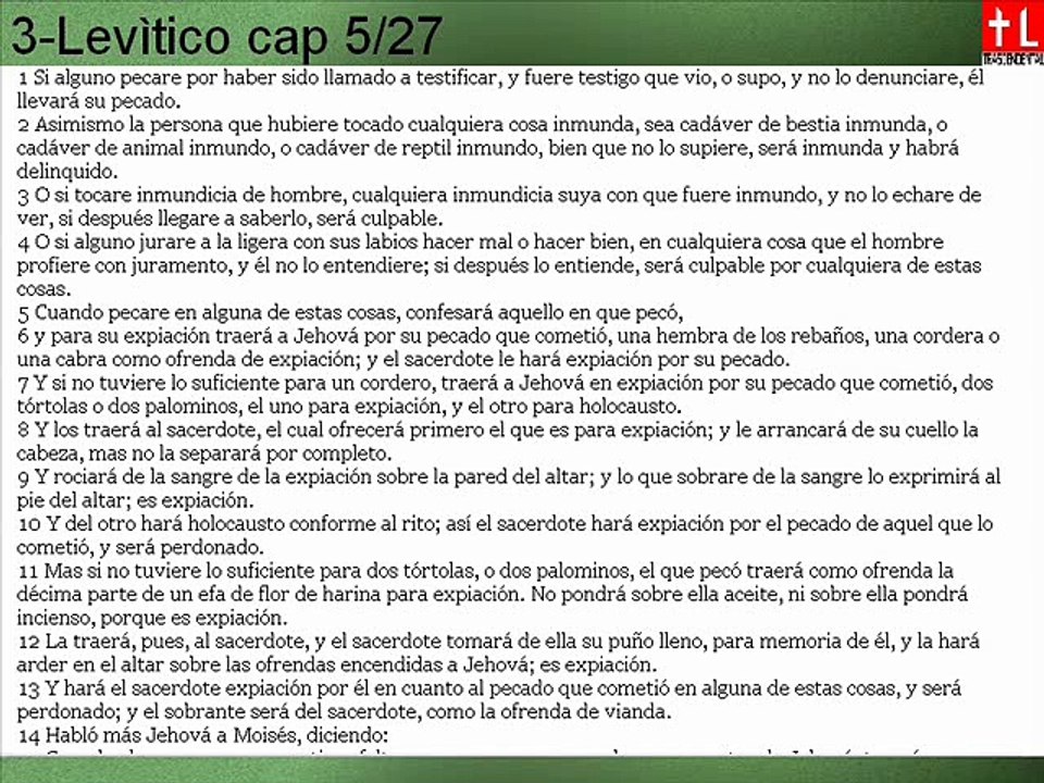 3-lévitico parte 1