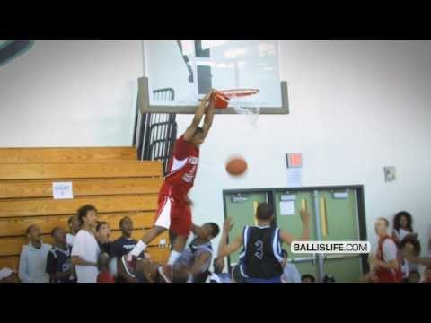5'10 Jahii Carson Dunks ALL OVER Defender + Eastbay (Between The Legs) Off The Bounce