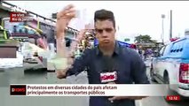 Após protesto e confronto, movimento na Rodoviária Novo Rio é tranquilo