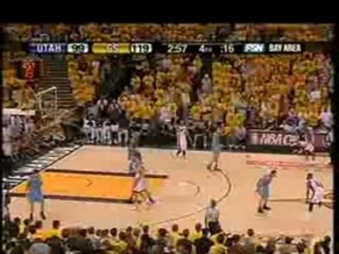 Baron Davis dunk over Andrei Kirilenko