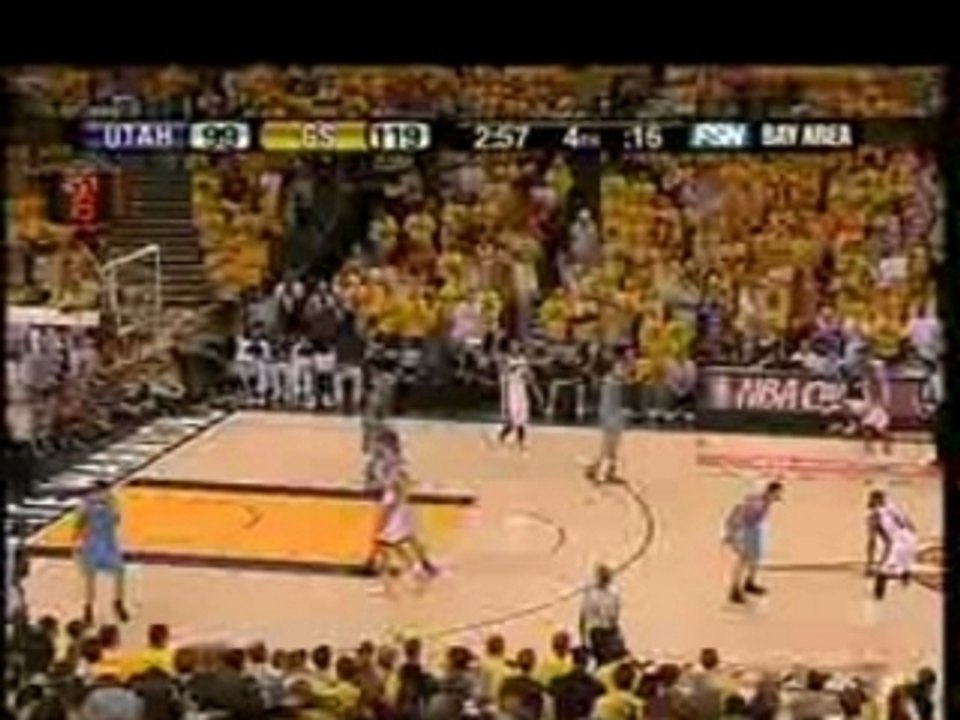 Baron Davis dunk over Andrei Kirilenko