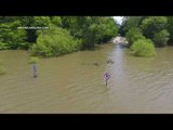 Flooding Affects Camp Sites Around North Carolina's Kerr Lake