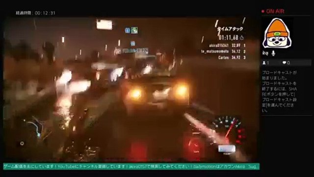akiraのニードフォースピードフレンドと走行プレイ　# 1 生配信 LIVE FROM PlayStation 4 (82)