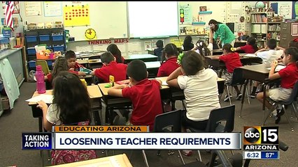 Some lawmakers want to lower qualifications needed to teach a classroom