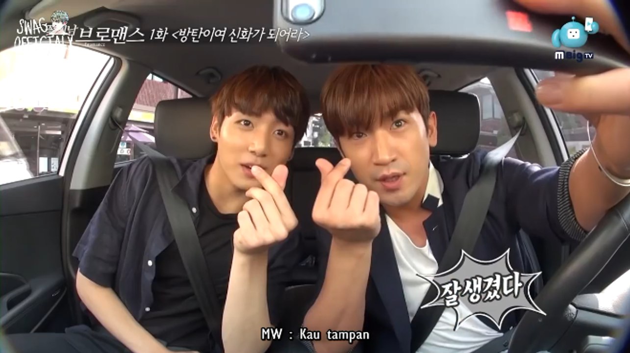 [INDO SUB] BTS Jungkook & Shinhwa Minwoo Celebrity Bromance EP1