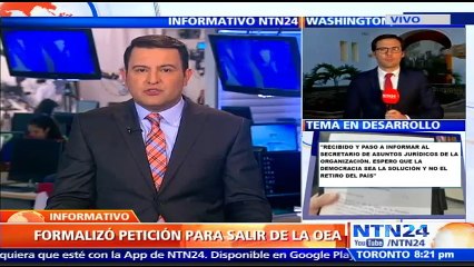 “La deuda de Venezuela con la OEA es de 8 millones de dólares pero no se los vamos a pagar”: Vicecanciller de Venezuela