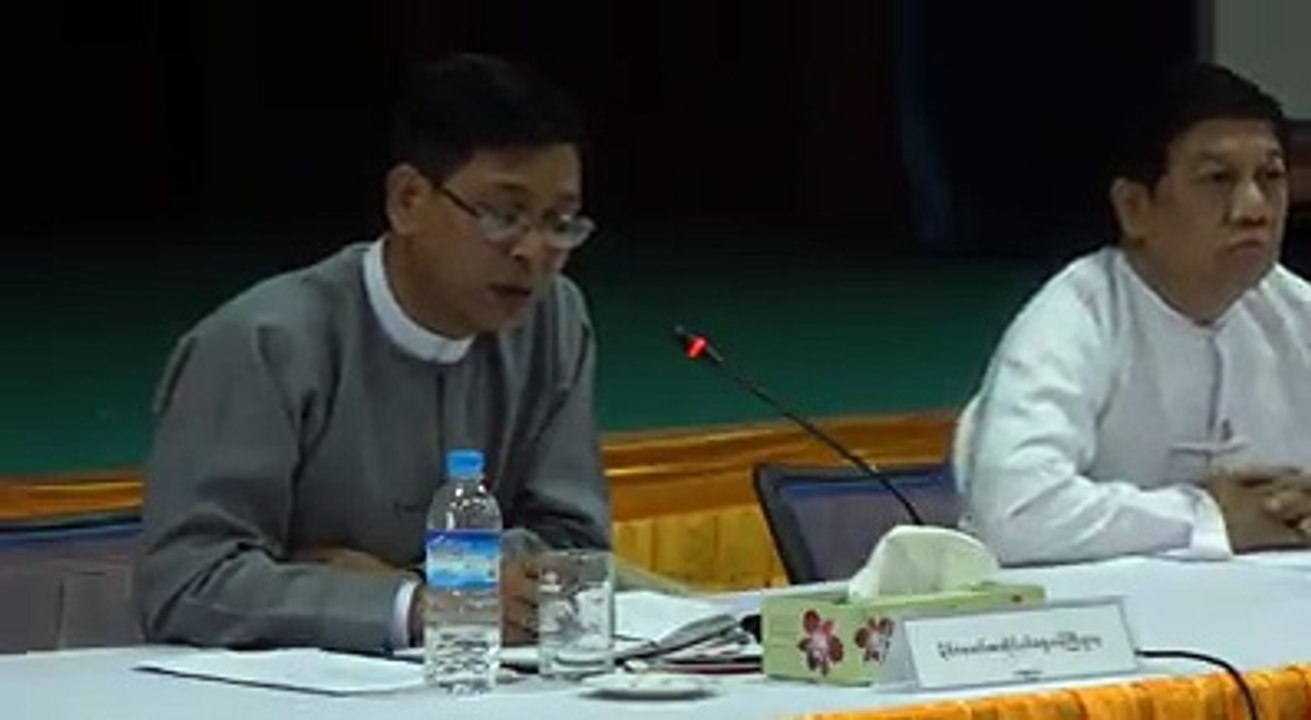 ရန္ပုံေငြေပ်ာက္ဆုံးမႈ ေနာက္ေၾကာင္းျပန္လွန္မည္မဟုတ္ဟု ဦးေဇာ္ေဌး ေျပာ (႐ုပ္သံ)