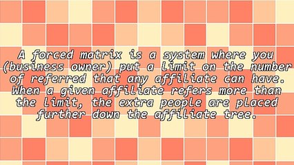 How The Force Matrix System Works
