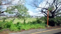 JR四国 特急剣山４号 （キハ185系運行） 超広角車窓 進行左側 阿波池田～徳島 part 2/2