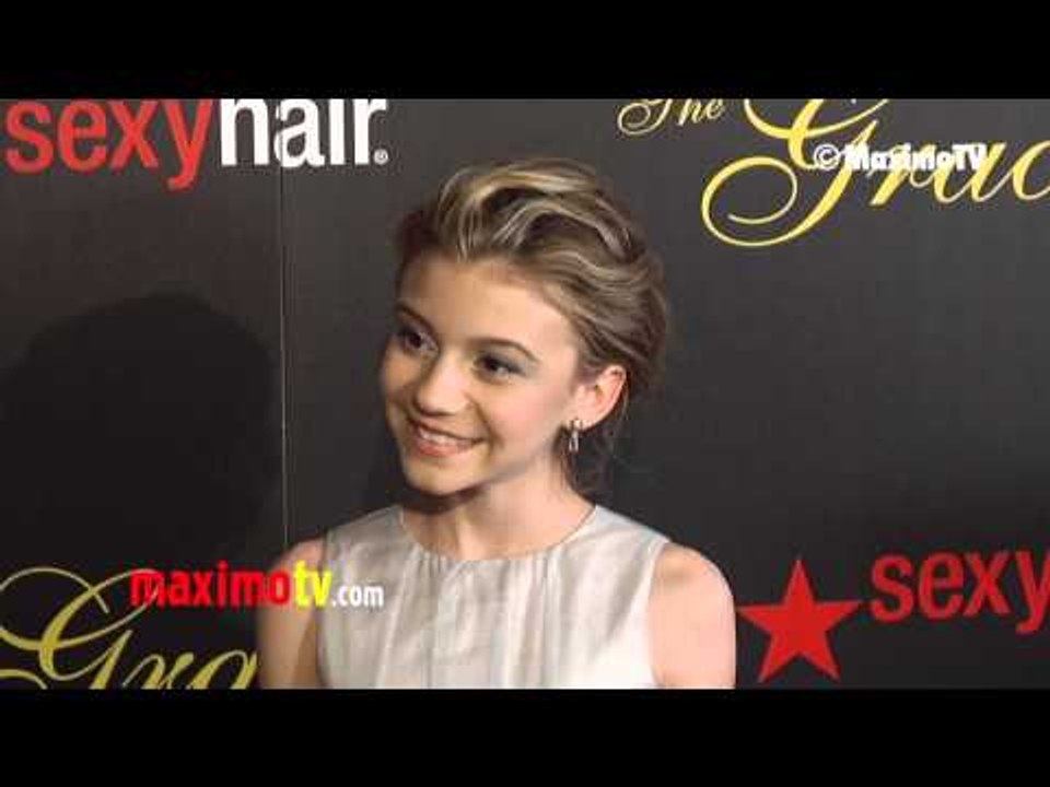 G. Hannelius 2013 "Gracie Awards" Gala Red Carpet ARRIVALS