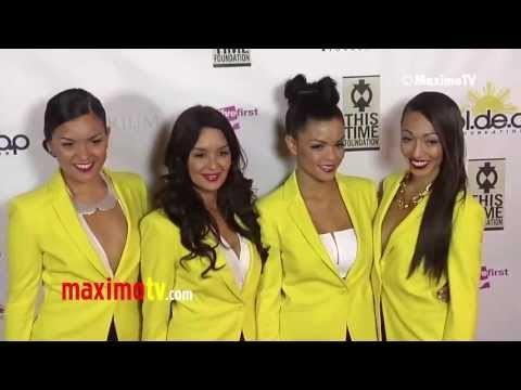 The Lylas Time For Hope Gala 2013 Red Carpet Arrivals - Bruno Mars Sisters