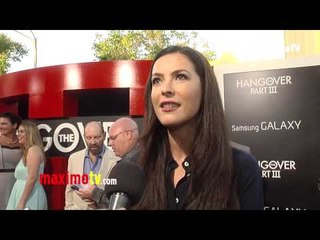 Sasha Barrese Interview "The HANGOVER Part III" Los Angeles Premiere