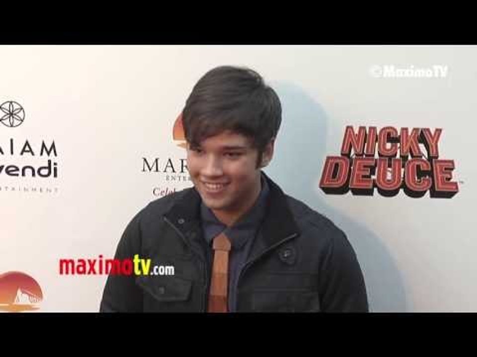 Nathan Kress "Nicky Deuce" Los Angeles Premiere ARRIVALS