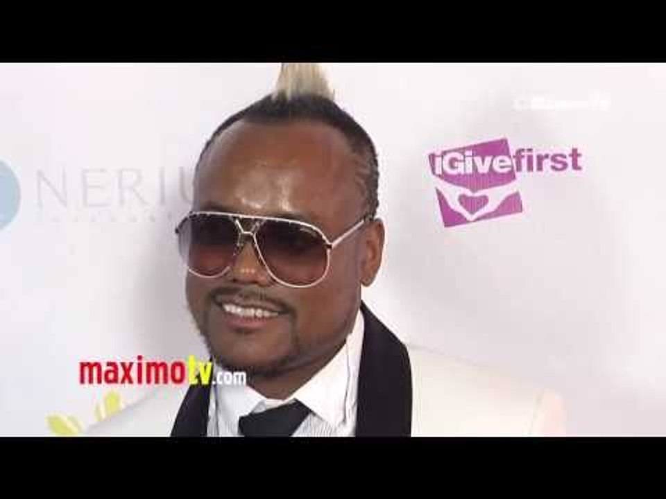 Black Eyed Peas apl.de.ap "Time For Hope Gala" 2013 Red Carpet Arrivals