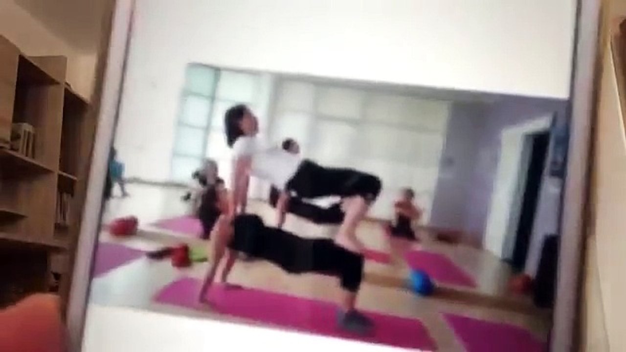 TEEN YOGA  MASTER Challenge Yoga challenge 2 KARLI YOGA TOGA Cp ilates KIZLAR İÇİN YOGA DERSİ