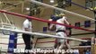 Muhammad Ali's Grandson Nico Ali Walsh In White fight -EsNews Boxing