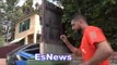 Amir Khan Road Working - Running With The Boxing Superstar In LA EsNews Boxing