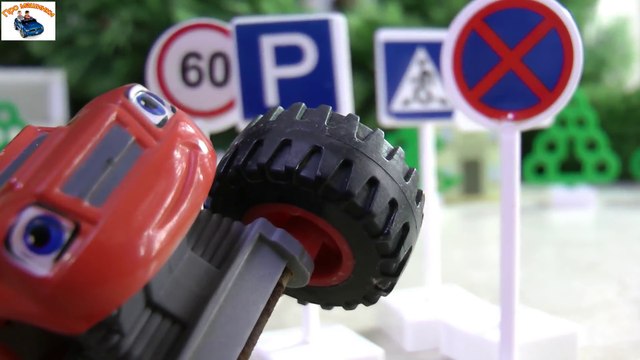 Вспыш и чудо машинки смотреть мультики онлайн BLAZE and the monster machines