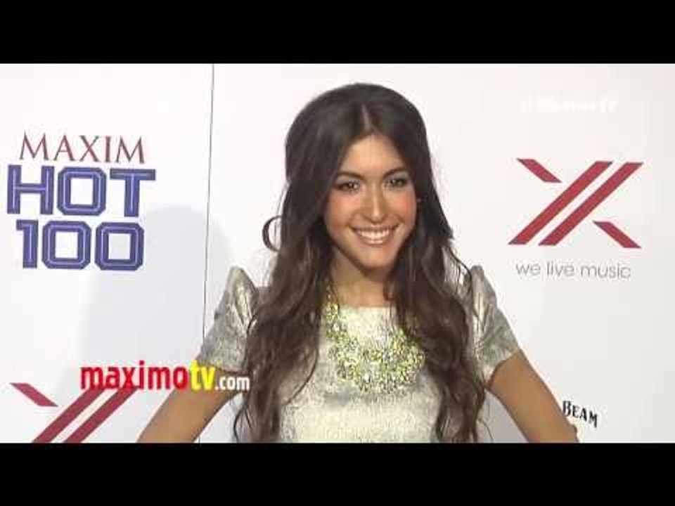 Kate Voegele 2013 MAXIM HOT 100 Party Green Carpet ARRIVALS