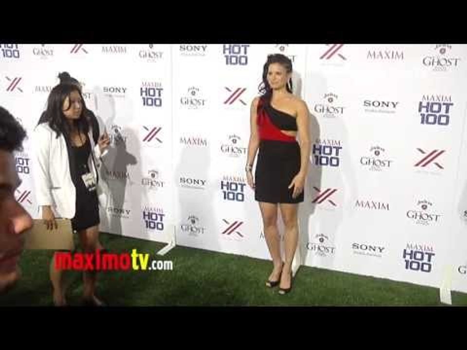 Katrina Law 2013 MAXIM HOT 100 Party Green Carpet ARRIVALS