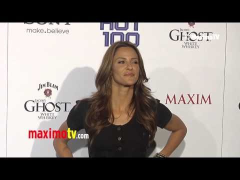 Jill Wagner 2013 MAXIM HOT 100 Party Green Carpet ARRIVALS