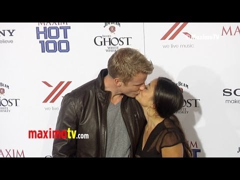 Sean Lowe and Catherine Guidici 2013 MAXIM HOT 100 Party Green Carpet ARRIVALS