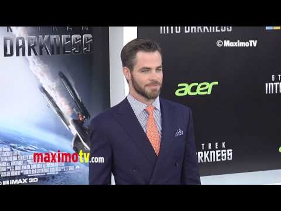 Chris Pine "Star Trek Into Darkness" Los Angeles Premiere ARRIVALS