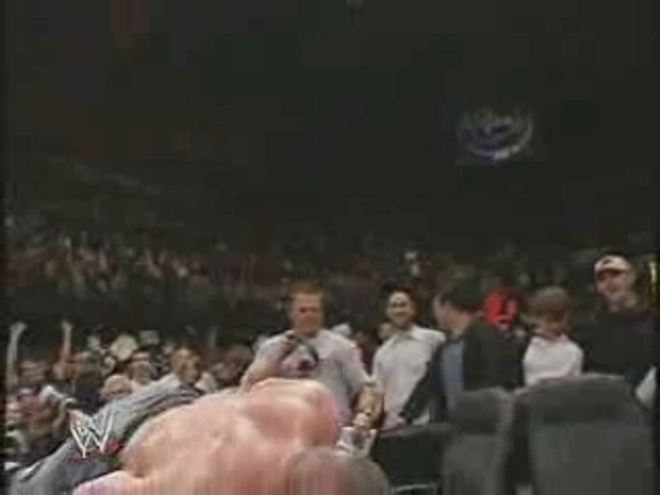 John Cena gets attacked by Randy Orton following his match w