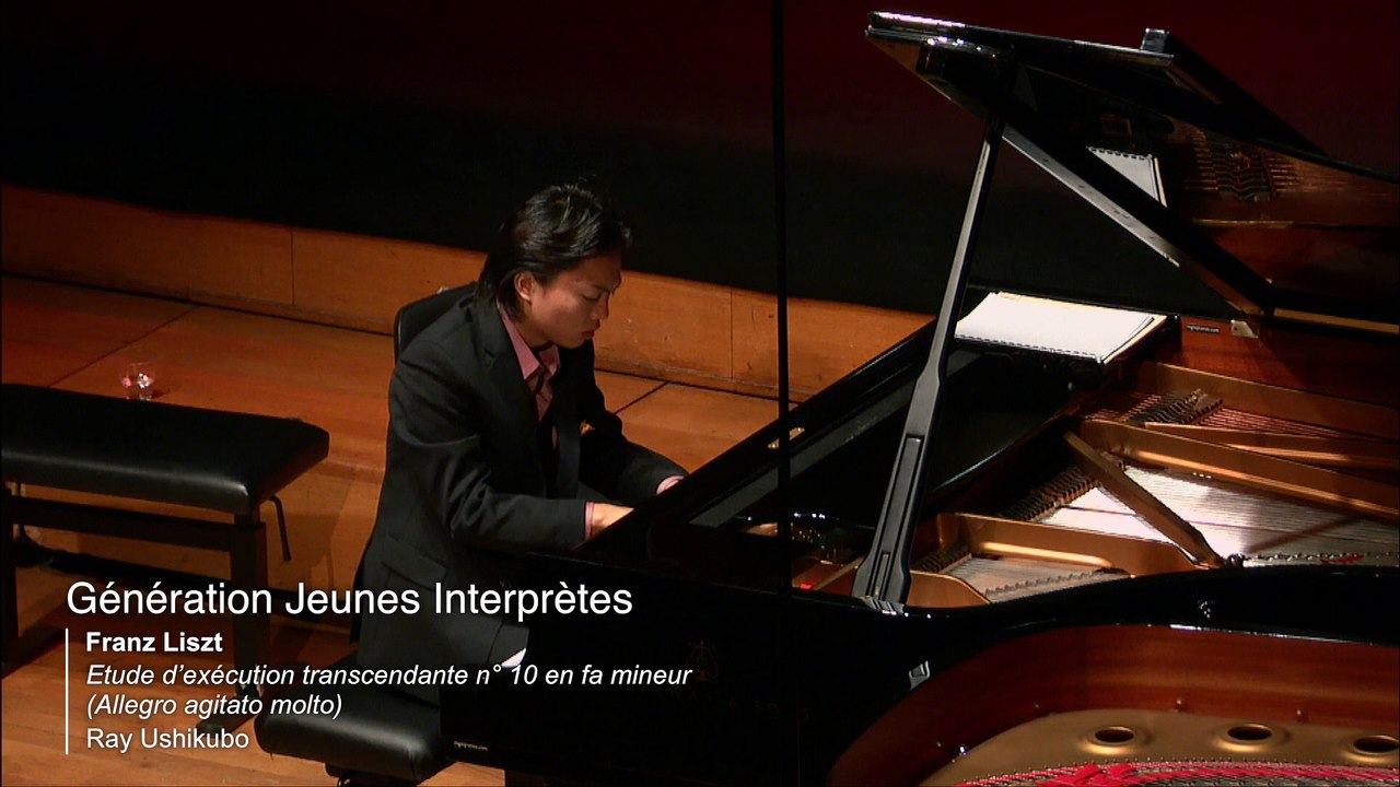 Liszt : Etude d’exécution transcendante n° 10 en fa mineur (Allegro agitato molto) par Ray Ushikubo