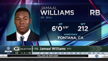 Packers select Jamaal Williams No. 134 in the 2017 NFL Draft