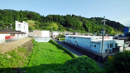 JR西日本 特急まいづる１２号（287系運行） 超広角車窓 綾部まで進行左側 東舞鶴・西舞鶴～綾部～京都 part 1/2