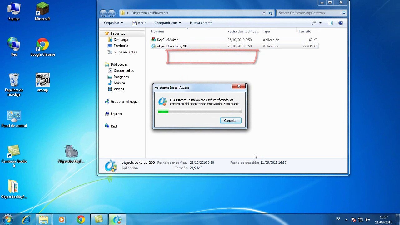 Descargar e instalar ObjectDock plus 2 full