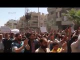 Protesters Rally Against Fighting Between Rebel Factions in East Damascus Province