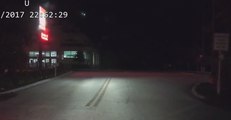Sheriff's Dashcam Captures Meteor in Florida Keys