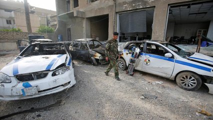 Iraqi policemen killed in Baghdad car bombing