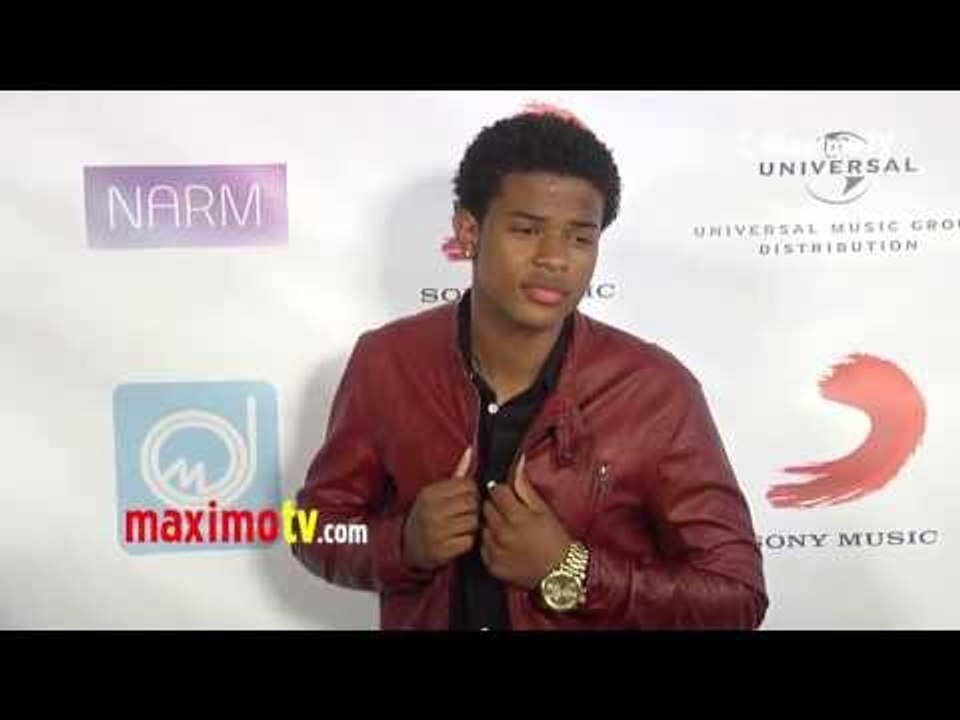 Trevor Jackson NARM Music Biz Awards 2013 ARRIVALS @TrevorJackson5