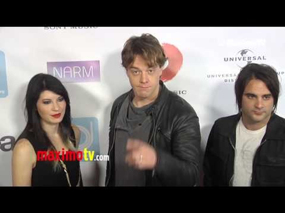 Sick Puppies NARM Music Biz Awards 2013 ARRIVALS @SickPuppies
