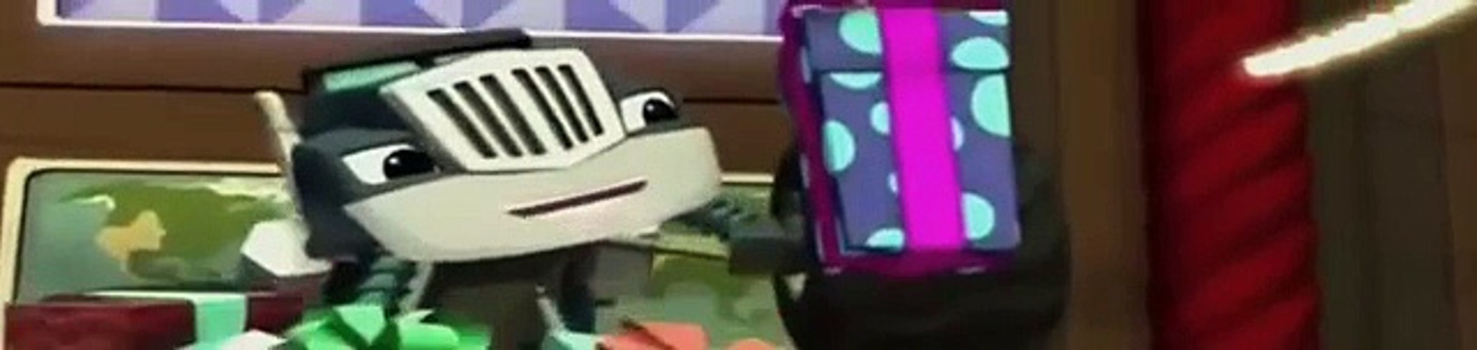 Blaze & the Monster Machine - HD Monster Christmas Aj,blaze,santa,the Magic Bag