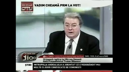 Vadim Tudor- CAND TI-AI FACUT ULTIMUL CONTROL MEDICAL?