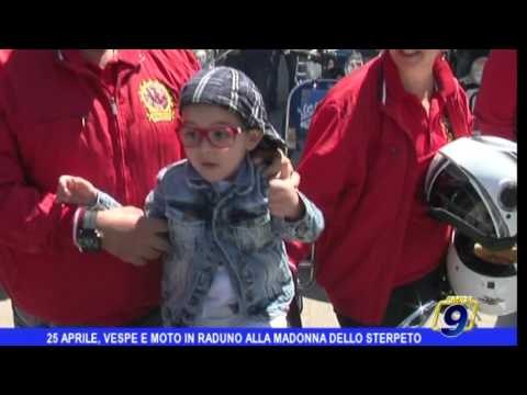 25 aprile, raduno di vespe e moto alla Madonna dello Sterpeto