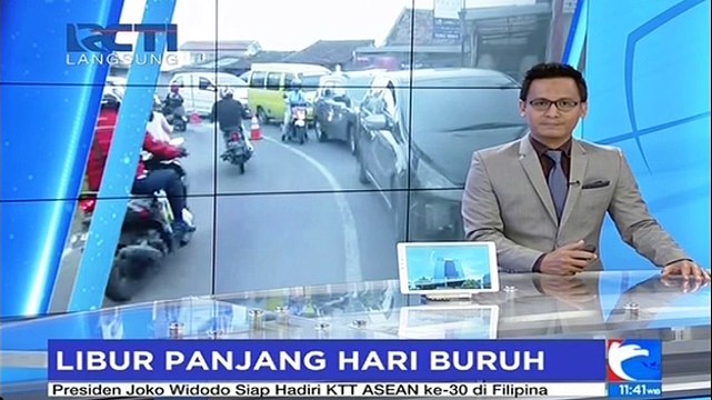 Kawasan Wisata Lembang Alami Antrian Kendaraan Hingga 4 Kilometer
