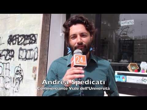 I commercianti di Viale dell'Università in rivolta per l'assenza di parcheggi: le interviste