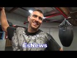EPIC Vasyl Lomachenko and TJ Dillashaw seconds After Sparring 4 Rds - EsNews Boxing