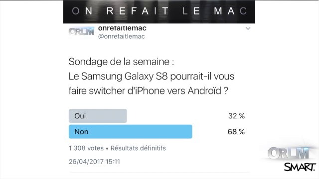 ORLM-259 : 2P, Le chiffre de la semaine - Prêt à Switcher de l'iPhone au GS8?