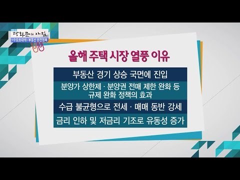 올해 주택 시장 열풍 이유 [광화문의 아침] 317회 20160914