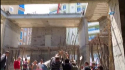 Samsun'da Cami İnşaatı Çöktü: 6 Kişi EnKaz Altında Kaldı