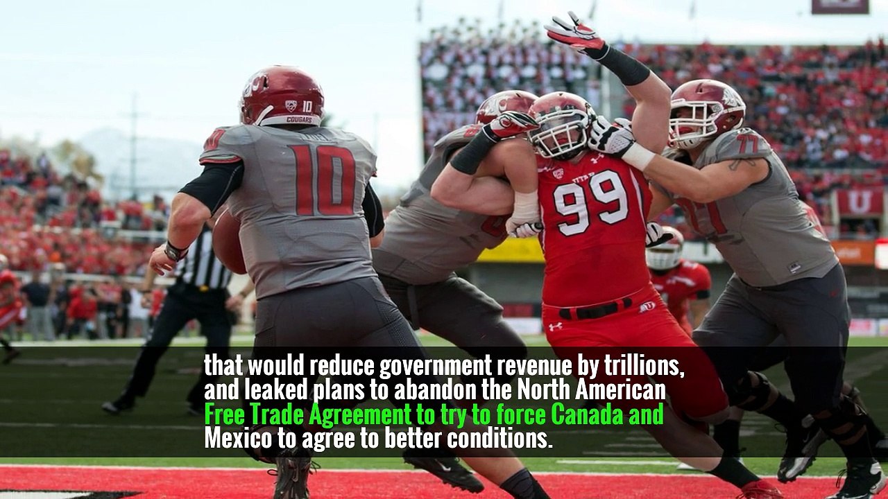 The Trump administration demanded funding of its border wall as part of a deal to keep the government open, proposed a huge cut in taxes on businesses