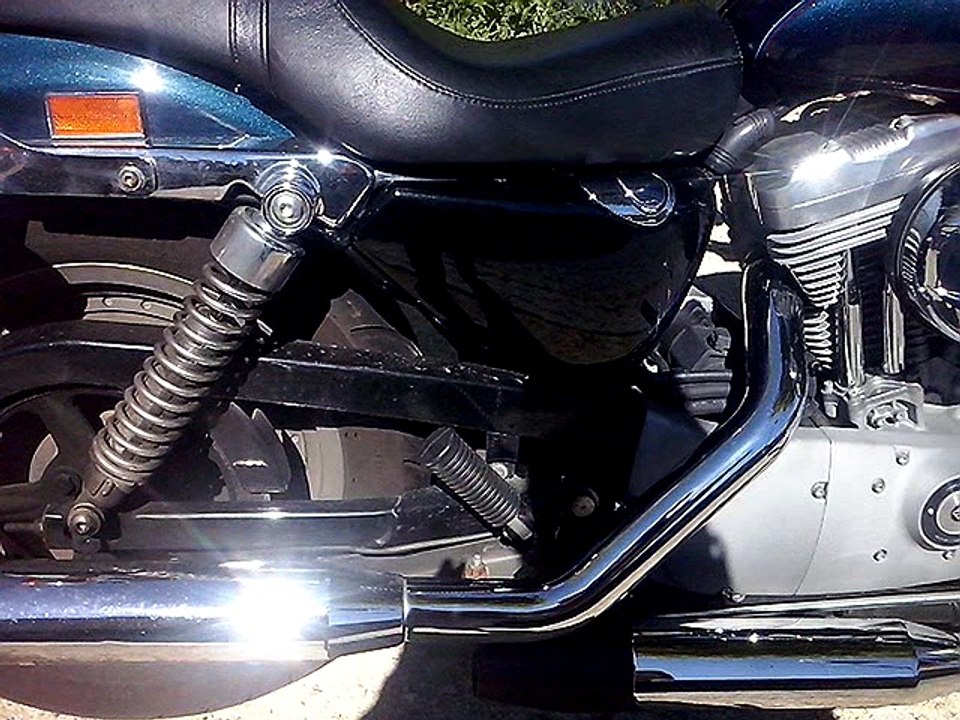 Silencieux remus sur harley à carbu