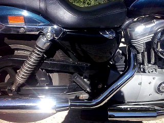 Silencieux remus sur harley à carbu