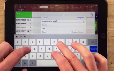 #09 IDOCEO Ajouter une colonne de note sur 20